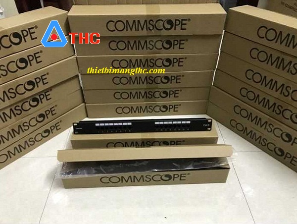 Patch Panel commscope Cat6 16 cổng